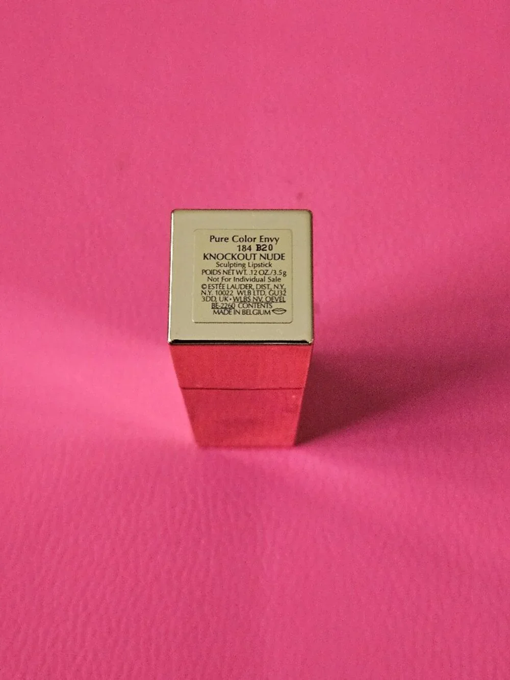 Estée Lauder Pure Color Envy #184 Knockout Nude Lipstick New